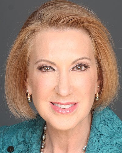 Carly Fiorina, Former Hewlett-Packard CEO