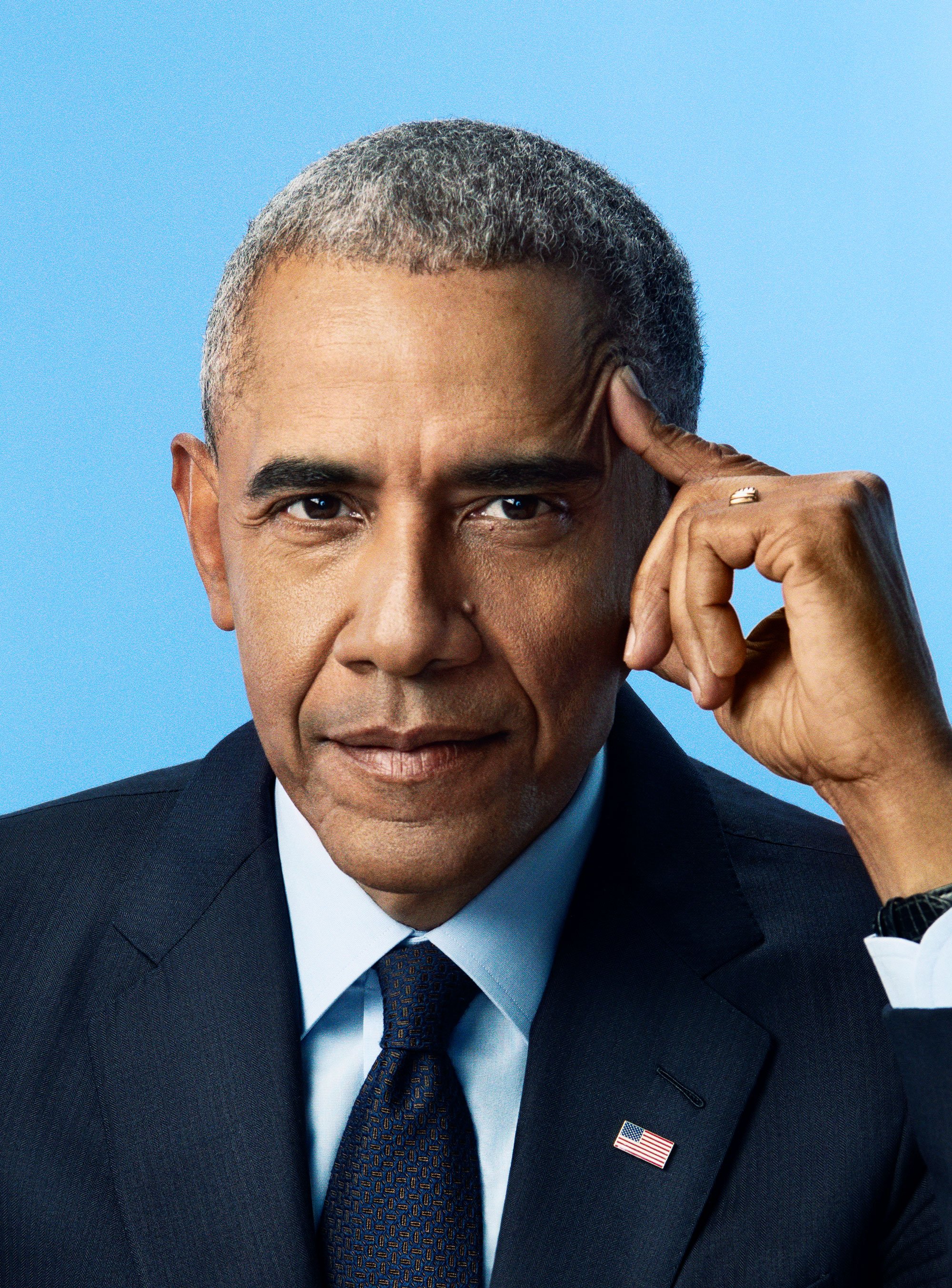 President Obama_ credit Pari Dukovic- A Promised Land author photo
