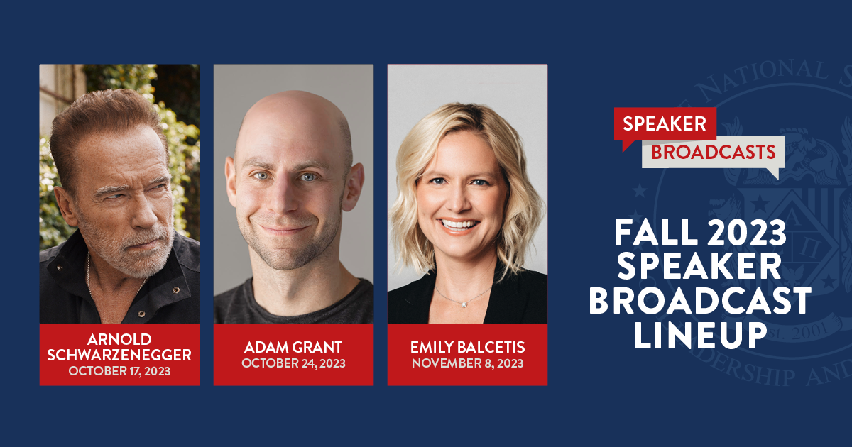 Spring 2023 Speaker Broadcast Lineup