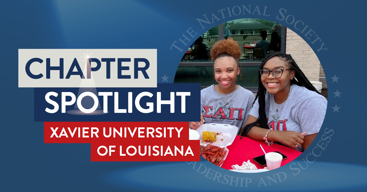 NSLS Chapter Spotlight: Xavier University of Louisiana
