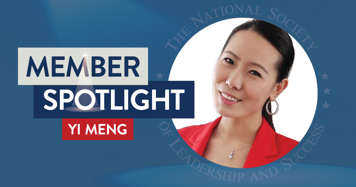 Member Spotlight: Yi Meng