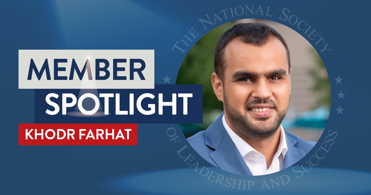 NSLS Member Spotlight: Khodr Farhat