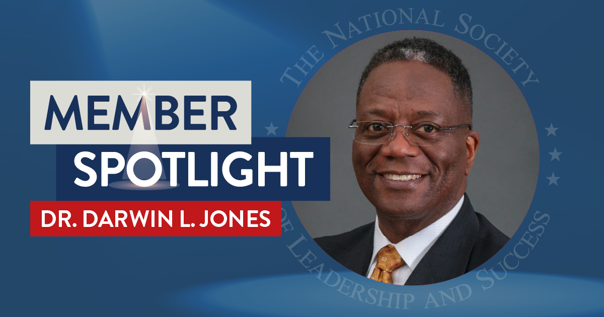 NSLS Member Spotlight: Dr. Darwin L. Jones