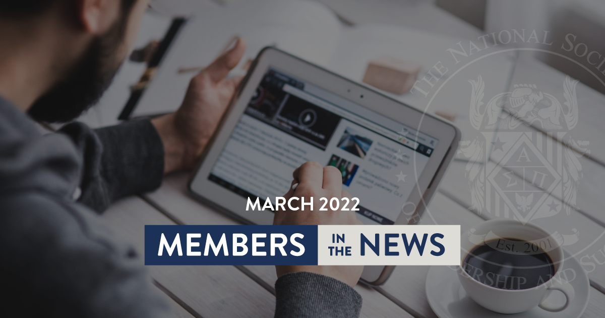 NSLS Members in the News | March 2022