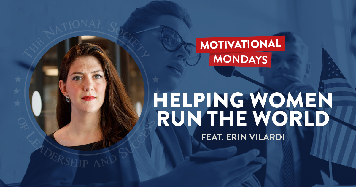 NSLS Motivational Mondays: Helping Women Run the World Featuring Erin Vilardi
